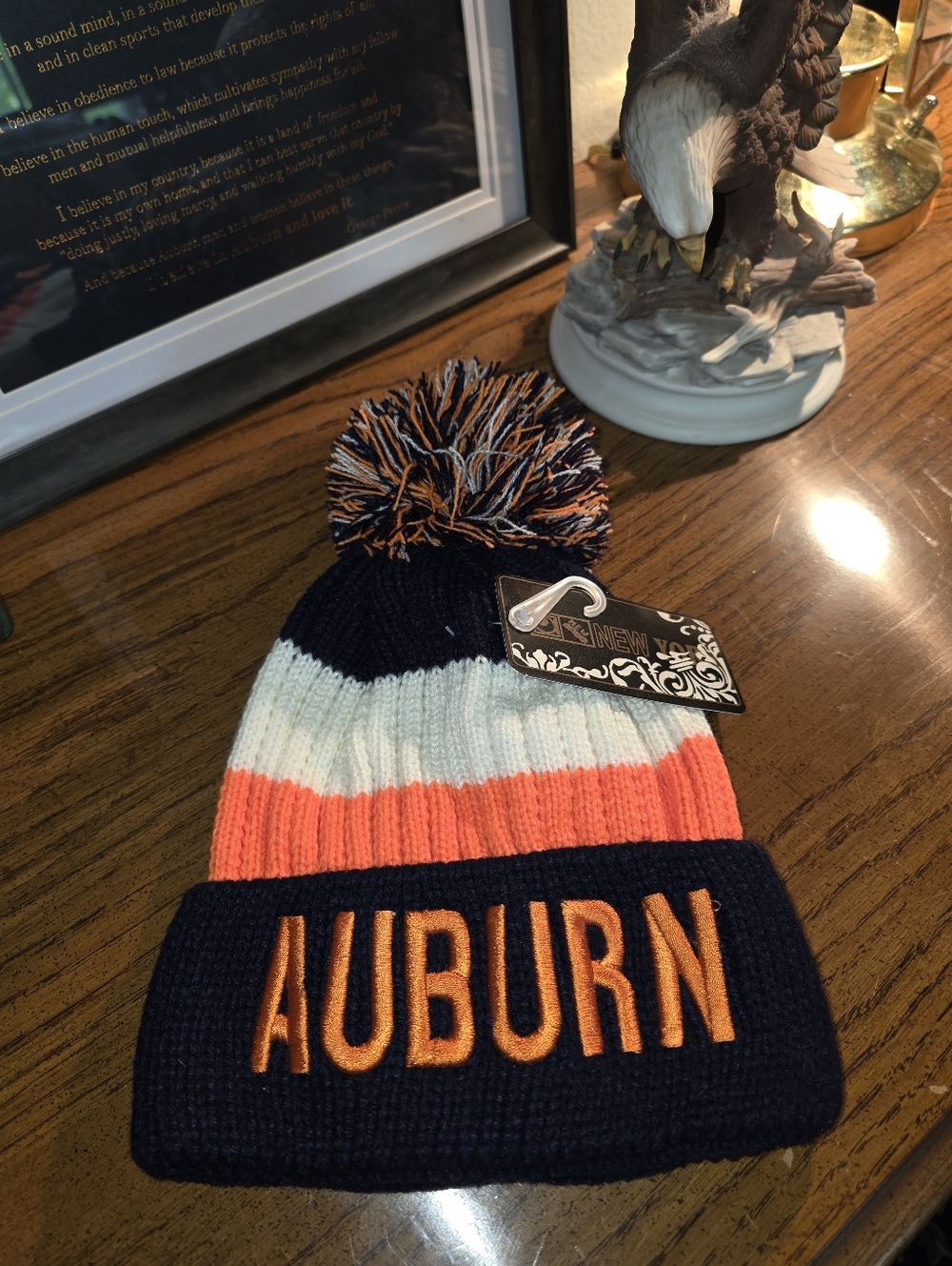 Moving Sale! { NWT Auburn University Knit Pom Pom Winter Beanie
